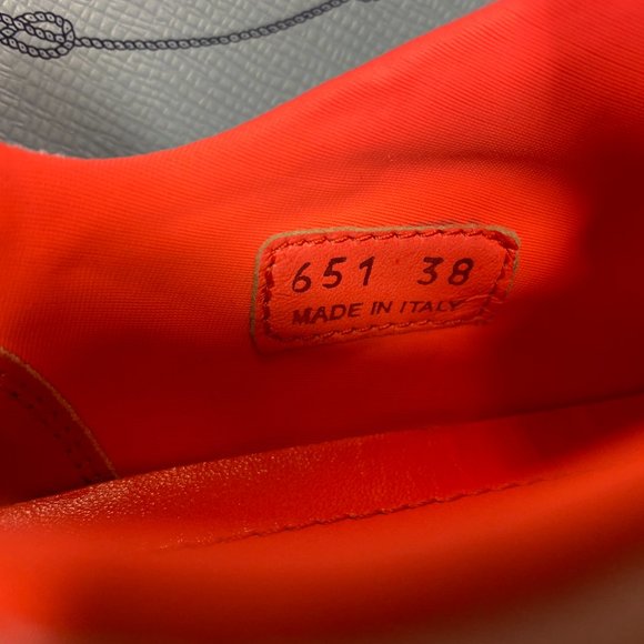 Prada Women's Trainers NIB (coral) size 38 - Picture 3 of 8